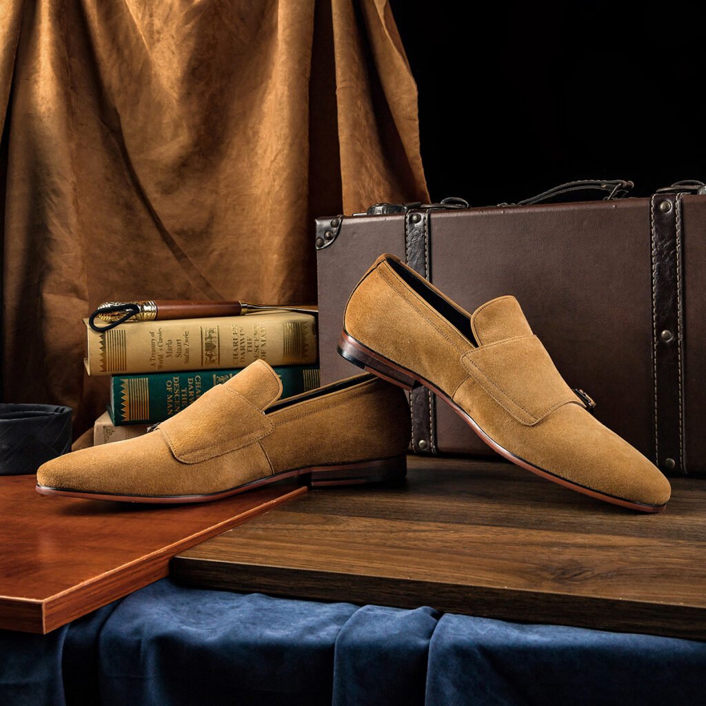 The Amalfi Suede Monk