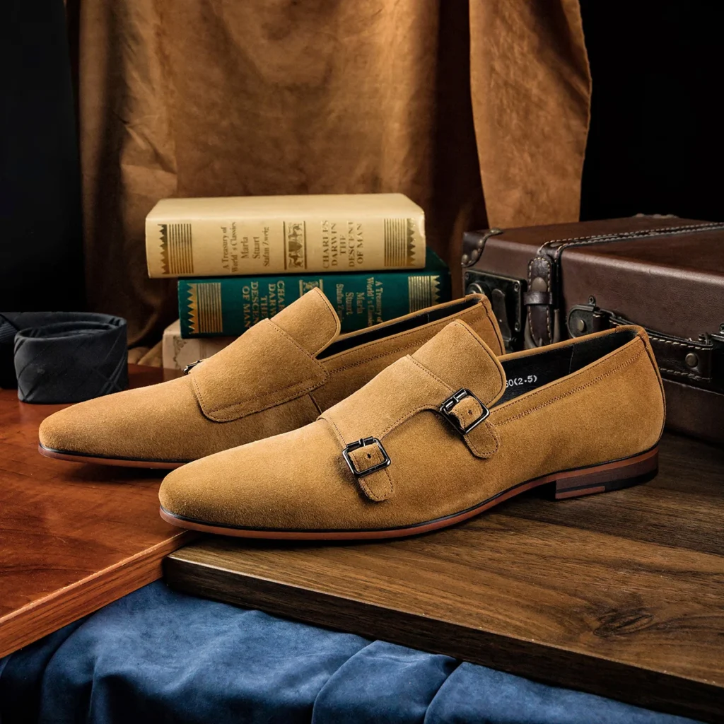 The Amalfi Suede Monk