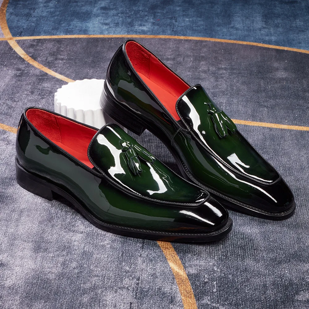 The Monaco Patent Tassel Loafer
