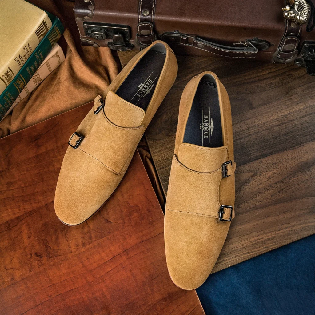 The Amalfi Suede Monk