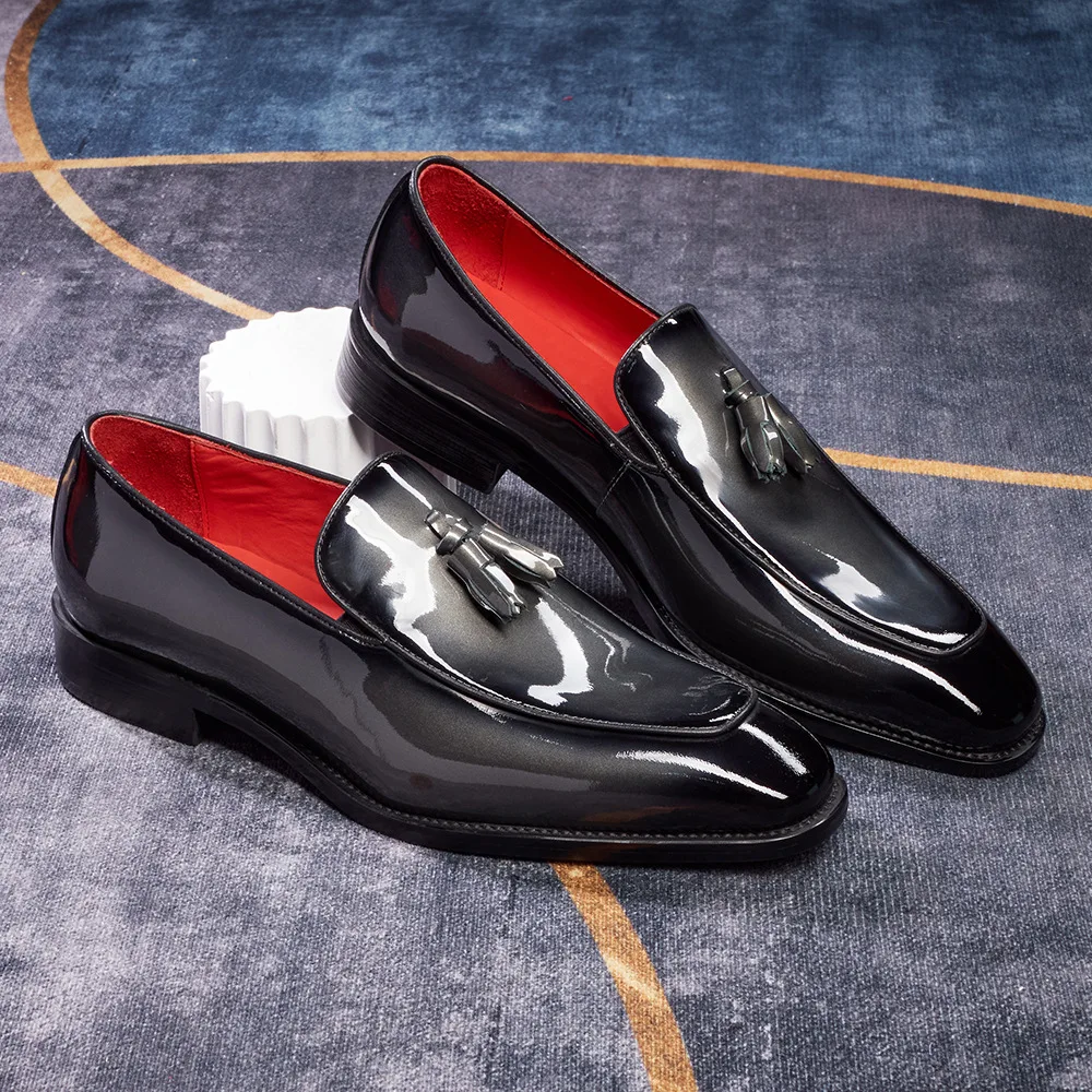 The Monaco Patent Tassel Loafer